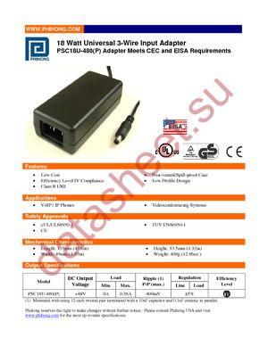 PSC18U-480(P)-R datasheet  