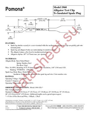 1960-12-2 datasheet  