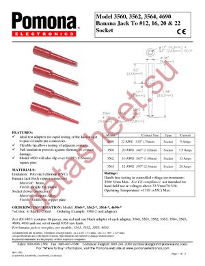 3560-0 datasheet  