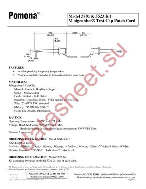 3781-48-0 datasheet  