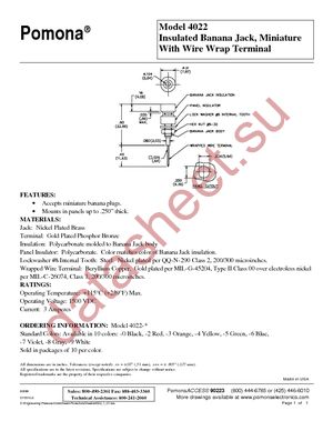 4022-2 datasheet  