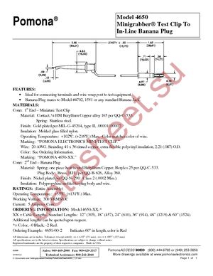 4650-48-2 datasheet  