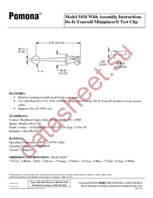 5418-8 datasheet  