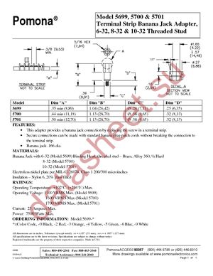 5700-0 datasheet  