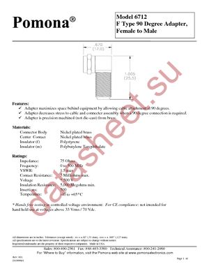 6712 datasheet  