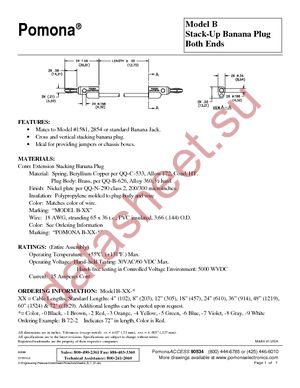 B-18-0 datasheet  