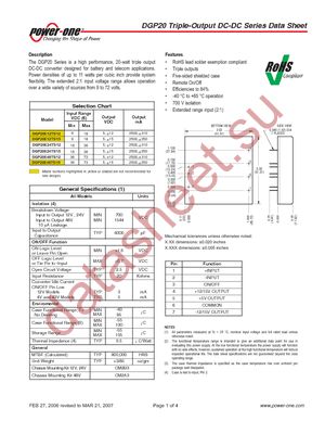 DGP20E24T5/15 datasheet  