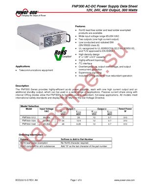FNP300-1012G datasheet  