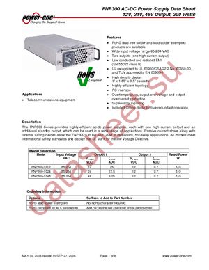 FNP300-1024G datasheet  