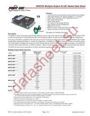 MPB125-2012G datasheet  