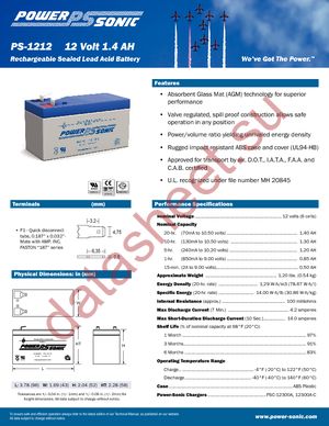 PS-1212 datasheet  