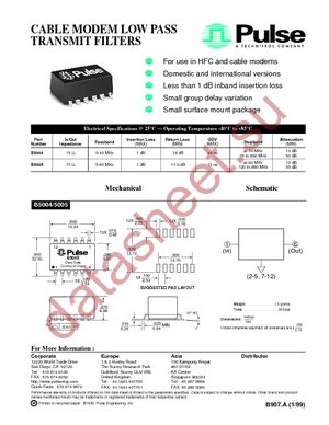 B5005 datasheet  