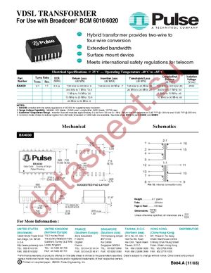 BX4030NLT datasheet  