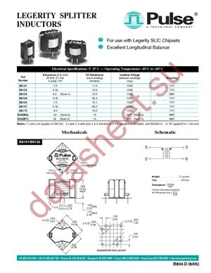 BX8266LNLT datasheet  