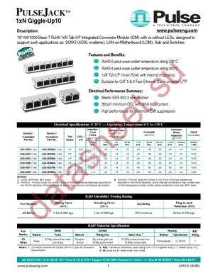 JG0-0026NL datasheet  