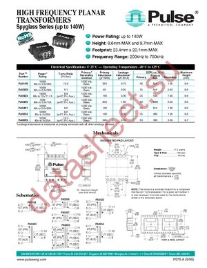 PA0463 datasheet  