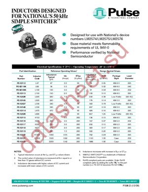 PE-53114NL datasheet  