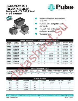 PE-68629NL datasheet  