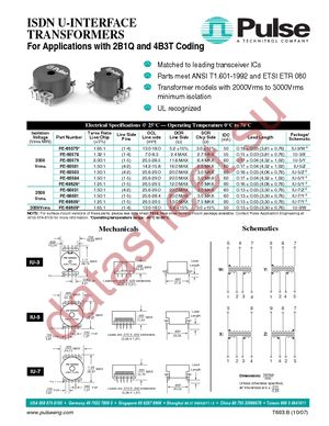 PE-68669 datasheet  