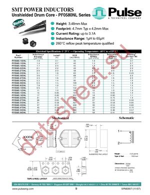 PF0580.153NLT datasheet  