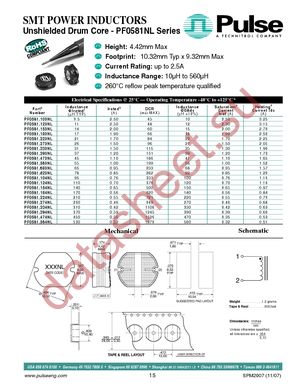 PF0581.184NLT datasheet  