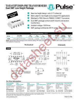 T1205 datasheet  