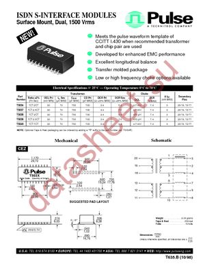 T5037NL datasheet  