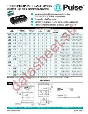 TX1262NL datasheet  