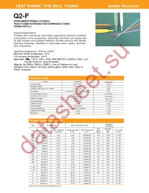 Q2-F-1/4-01-QB48IN-25 datasheet  