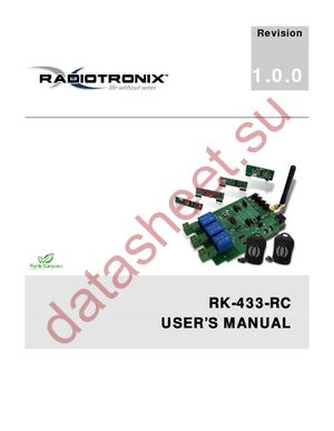 RK-433-RC datasheet  