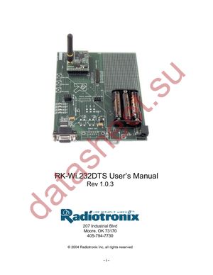 RK-WI.232DTS datasheet  