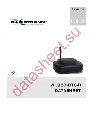 RK-WI.USB-DTS-R datasheet  