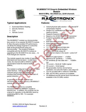 WI.M900T-R datasheet  