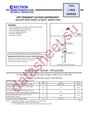 1.5KE10CA-T datasheet  