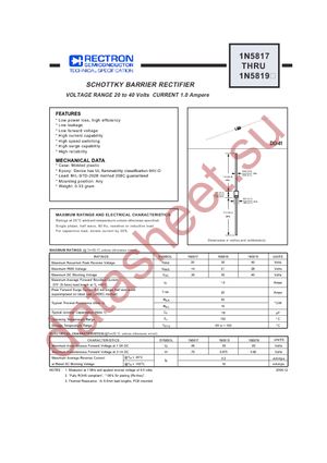 1N5819-B datasheet  