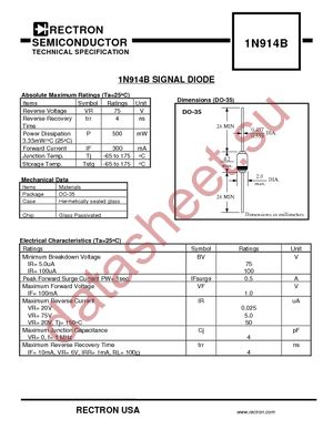 1N914B-T datasheet  