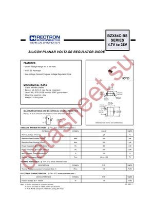 BZX84C15-T1 datasheet  