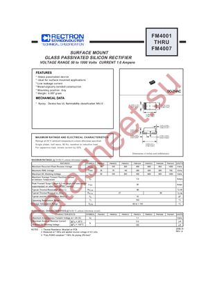 FM4002-W-S-NT-W datasheet  