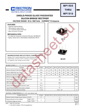 MP156 datasheet  