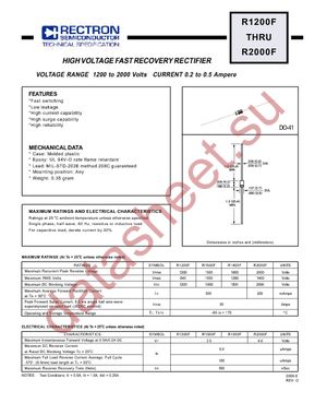 R1200F-T datasheet  