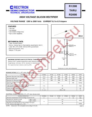 R1800-T datasheet  