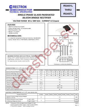 RS407L datasheet  