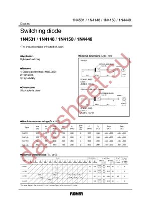 1N4531T-72 datasheet  