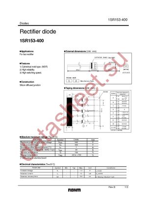 1SR153-400T-32 datasheet  