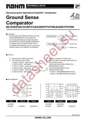 BA10339FV-E2 datasheet  