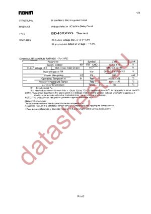 BD45231G-TR datasheet  