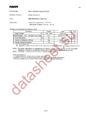 BD4832G-TR datasheet  