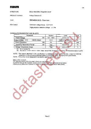 BD4937G-TR datasheet  