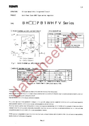 BH12PB1WHFV-TR datasheet  