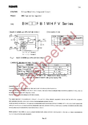 BH25FB1WHFV-TR datasheet  